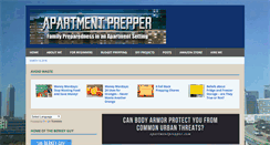 Desktop Screenshot of apartmentprepper.com